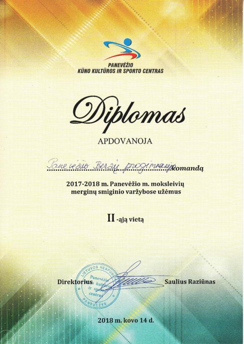 padeka smiginio varzybos