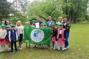 Žaliosios vėliavos įteikimo šventė Gamtos mokykloje 01